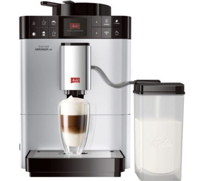 MELITTA Caffeo Varianza CSP F57/0-101 Bean to Cup Coffee Machine - Silver MELITTA Caffeo Varianza CSP F57/0-101 Bean to Cup Coffee Machine - Silver